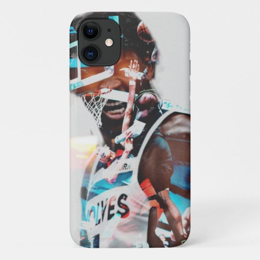Funda para iPhone anthony edwards, baloncesto Case-Mate iPhoneケース (裏面)