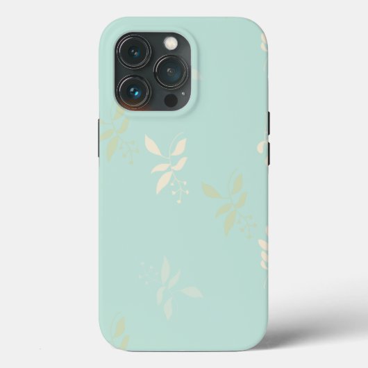 Funda para Iphone con diseño floral. Case-Mate iPhoneケース (裏面)