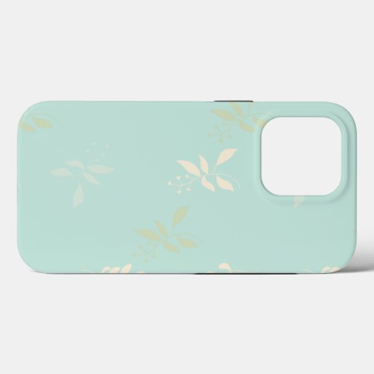 Funda para Iphone con diseño floral. Case-Mate iPhoneケース (裏面 (横))