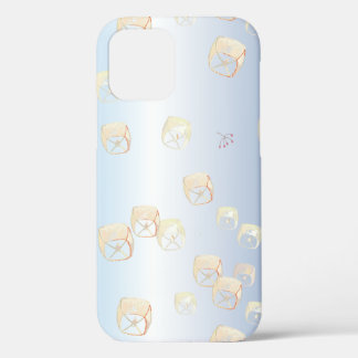 Funda para iPhone/iPad con diseño de globos de luz iPhone 12ケース