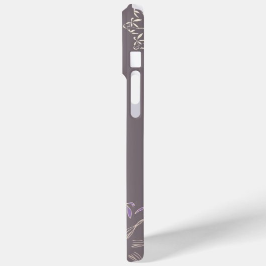 Funda para iPhone/iPad, con diseño de plantas. Case-Mate iPhoneケース (裏面 / 左)