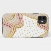 Funda para iPhone / iPad estilo mármol con lunares Case-Mate iPhoneケース (裏面(横))