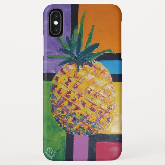 Funda para iPhone / iPad, Imagen Obra: Piña, serie Case-Mate iPhoneケース (裏面)