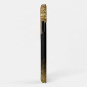 Funda para iPhone / iPad negro con dorado Case-Mate iPhoneケース (裏面/右)