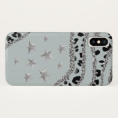 Funda para iPhone / iPad plateada con  leopardo Case-Mate iPhoneケース (裏面(横))