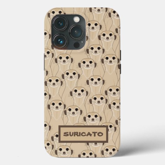 Funda Para iPhone Meerkats - Suricata Case-Mate iPhoneケース (裏面)