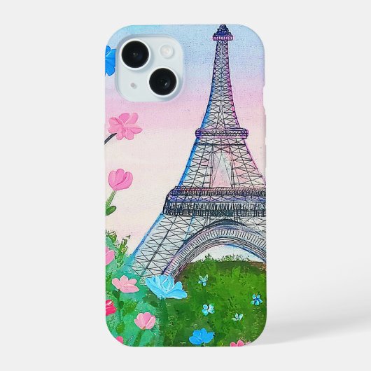 Funda para Iphone Paris 15ケース (裏面)