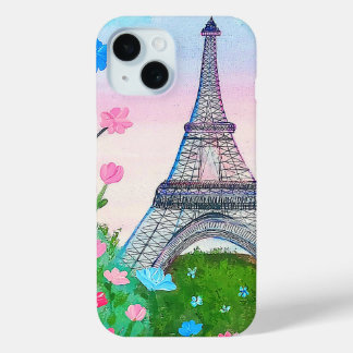 Funda para Iphone Paris iPhone 15ケース