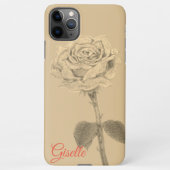 Funda Para iPhone rose iPhoneケース (裏面)