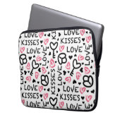 Funda para laptop estilo romántico moderno ラップトップスリーブ (正面左)