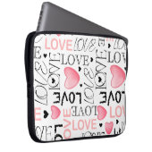 Funda para laptop Romantic Modern ラップトップスリーブ (正面右)