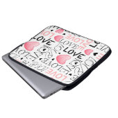 Funda para laptop Romantic Modern ラップトップスリーブ (正面下部)