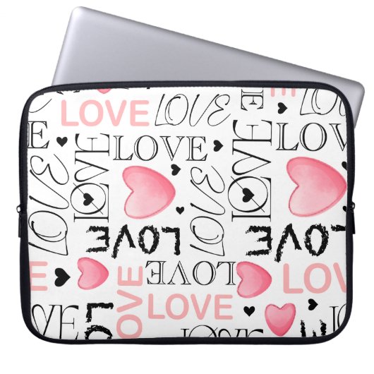 Funda para laptop Romantic Modern ラップトップスリーブ (正面)