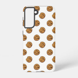Funda para móvil galletas de chispas de chocolate samsung galaxy s21ケース