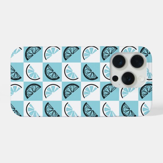 Funda para móvil iphone diseño citricos iPhoneケース (裏面横)