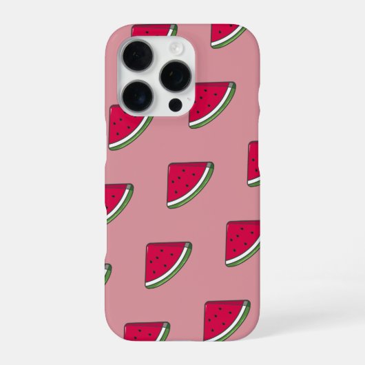 Funda para móvil watermelon slice kawaii iPhoneケース (裏面)