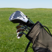 Funda para palo de golf azul jeans con blanco ゴルフヘッドカバー (インサイチュ)