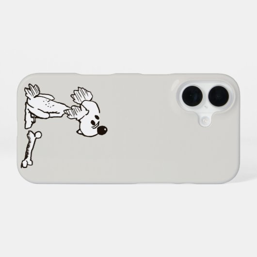 Funda para telefono Iphone Chiripa el perro iPhone 16ケース (裏面横)