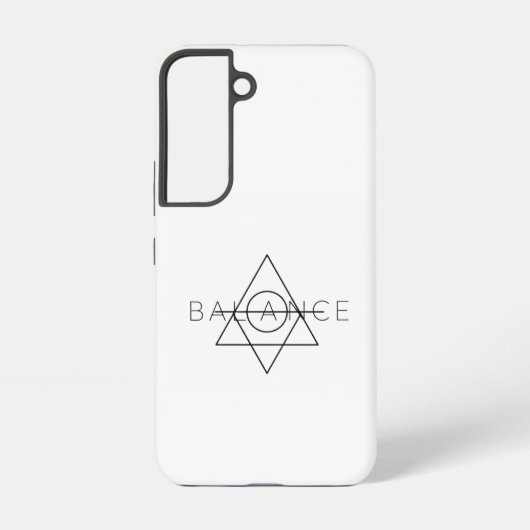 Funda Samsung S22 ‘Keep Going’ – minimalista  Galaxyケース (裏面)