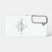 Funda Samsung S22 ‘Keep Going’ – minimalista  Galaxyケース (裏面横)