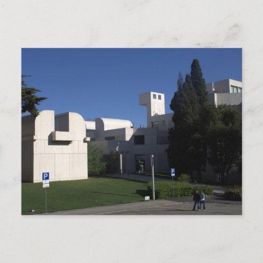 FundacióジョアンMiró、バルセロナ ポストカード (正面)