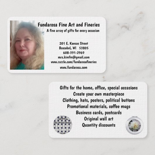 Fundarosaの名刺 名刺 (正面/裏面)