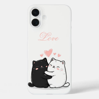 Fundas de gatitos para iPhone iPhone 16 Plusケース