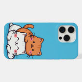Fundas de gatitos para iPhone iPhoneケース (裏面横)