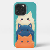 Fundas de gatitos para iPhone iPhoneケース (裏面)