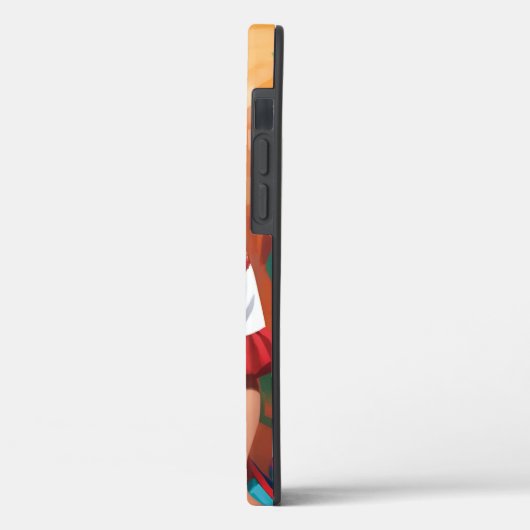 Fundas para iPhone 12 motivo mujer mexicana Case-Mate iPhoneケース (裏面 / 左)