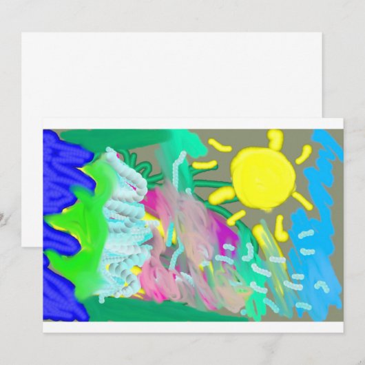 FUNDAY 招待状 (正面/裏面)