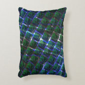 Fundo com imagem verde sob grade escuraって？ アクセントクッション (正面(垂直))