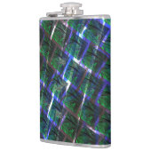 Fundo com imagem verde sob grade escuraって？ フラスク (左)