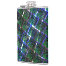 Fundo com imagem verde sob grade escuraって？ フラスク