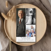 Funeral 3 Photo Sympathy Memorial Prayer 名刺