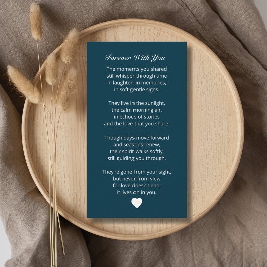 Funeral 3 Photo Sympathy Memorial Prayer 名刺