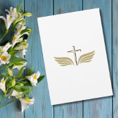 Funeral Celebration of Life Memorial Airplane 招待状