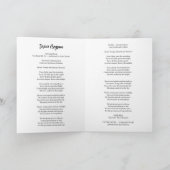 Funeral Celebration of Life Service Design プログラム (内部)