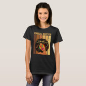 Funeral Director Afro African American Black Histo Tシャツ (正面フル)