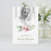 Funeral for Loved One Woman on Pink Garland (スタンド正面)