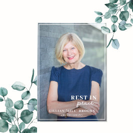 Funeral Full Custom Photo | Sympathy Memorial