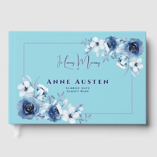 Funeral Guest Book ゲストブック (正面)