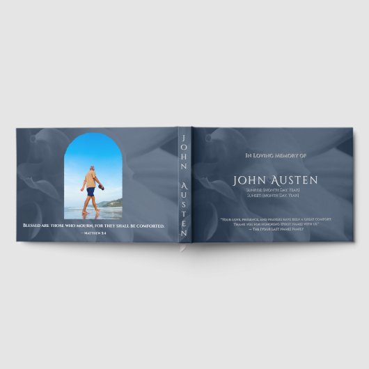 Funeral Guest Book ゲストブック (全面)