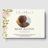 Funeral Guest Book ゲストブック (正面)