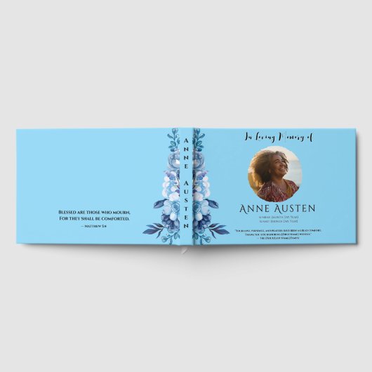 Funeral Guest Book ゲストブック (全面)