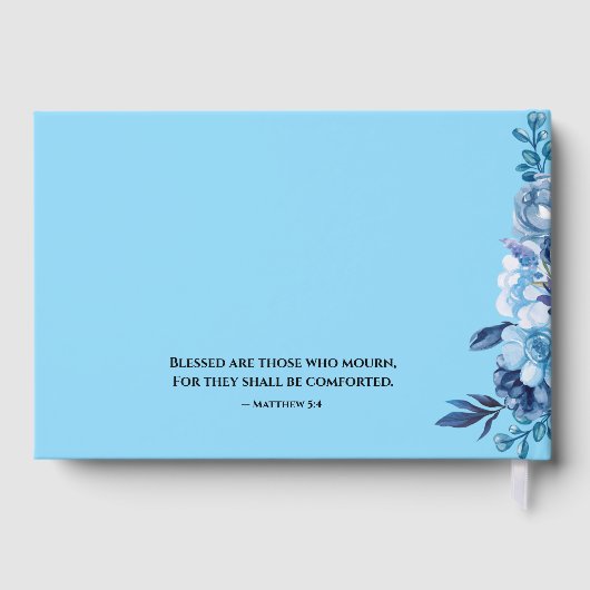 Funeral Guest Book ゲストブック (裏面)