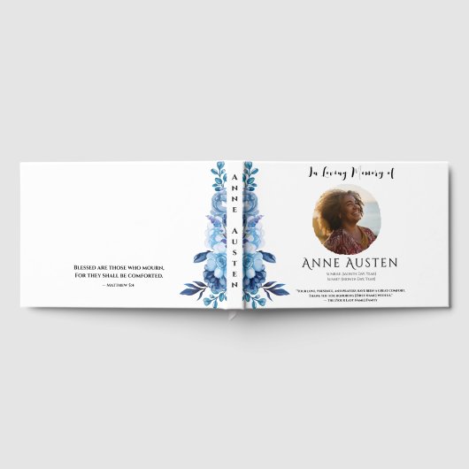 Funeral Guest Book ゲストブック (全面)