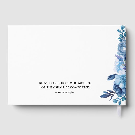 Funeral Guest Book ゲストブック (裏面)