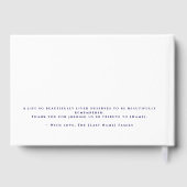 Funeral Guest Book ゲストブック (裏面)