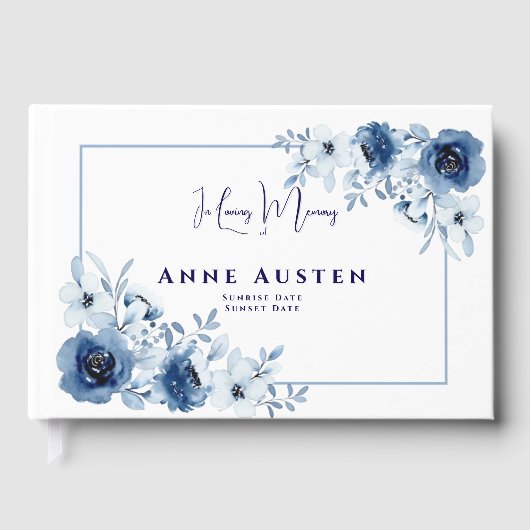 Funeral Guest Book ゲストブック (正面)